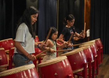 Tambores chinos: una tradición milenaria en Juan XXIII