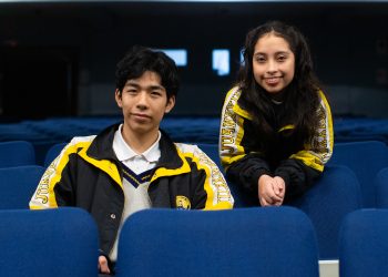 Un logo con alma: Así fue que dos estudiantes de 5° de secundaria diseñaron el símbolo de los Juegos Florales «Paz y Bien»