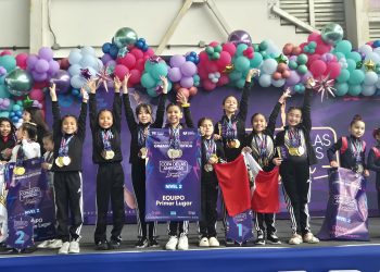 Gimnastas de Juan XXIII brillan en la Copa de las Américas 2025 con 42 medallas