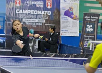 Siete medallas para María José Pun Kay en el Grand Prix Nacional de Tenis de Mesa