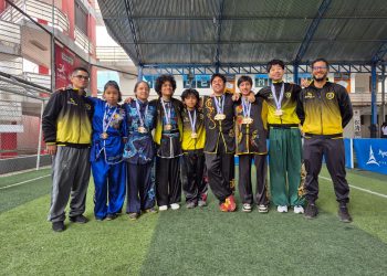 Juan XXIII cosecha 21 medallas en el Macroregional Ayacucho 2025 de wushu