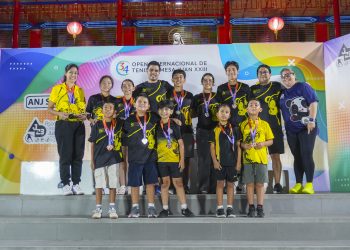 Juan XXIII subió al podio del Open Internacional de Tenis de Mesa