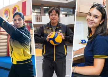 De alumnos a formadores: tres exalumnos estudiantes regresan al colegio para guiar a nuevas generaciones